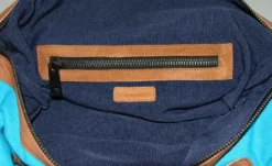 Reisetasche Mittel In Türkis/Hellbraun -Gepäck Discounter compressed compressed img p 1 1 6 4 1164