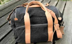 Reisetasche S In Schwarz/Hellbraun -Gepäck Discounter compressed compressed img p 1 2 2 3 1223