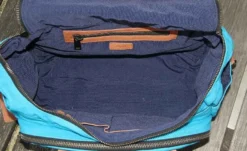 Reisetasche S In Türkis/Hellbraun -Gepäck Discounter compressed compressed img p 1 2 5 1 1251