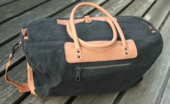 Reisetasche Mittel In Schwarz/Hellbraun 15 Reisetasche Mittel In Schwarz/Hellbraun -Gepäck Discounter compressed compressed img p 1 2 6 0 1260