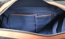 Reisetasche Mittel In Schwarz/Hellbraun 13 Reisetasche Mittel In Schwarz/Hellbraun -Gepäck Discounter compressed compressed img p 1 2 6 1 1261