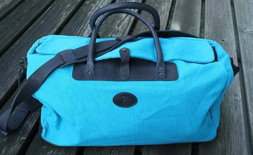 Reisetasche Mittel In Türkis/Blau 5 Reisetasche Mittel In Türkis/Blau – Bild 3