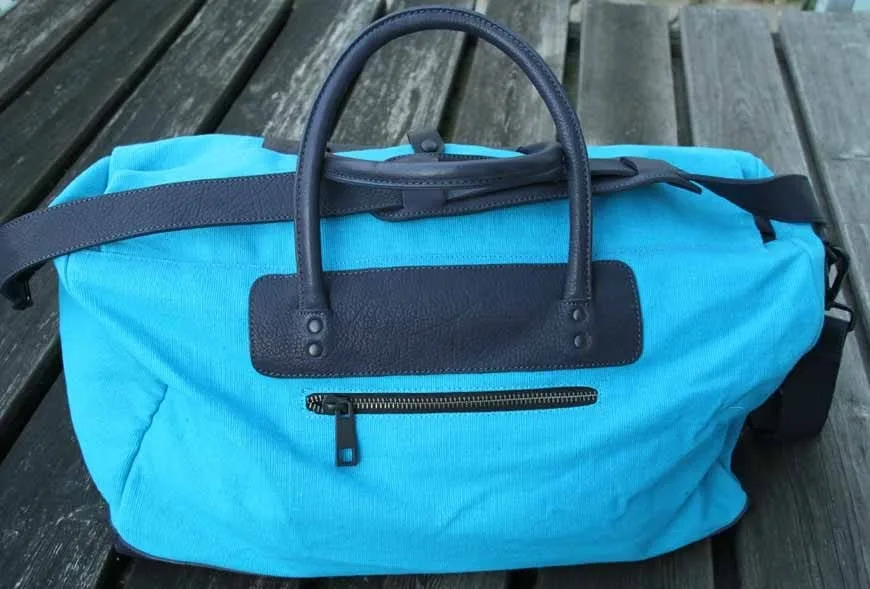 Reisetasche Mittel In Türkis/Blau 7 Reisetasche Mittel In Türkis/Blau – Bild 5
