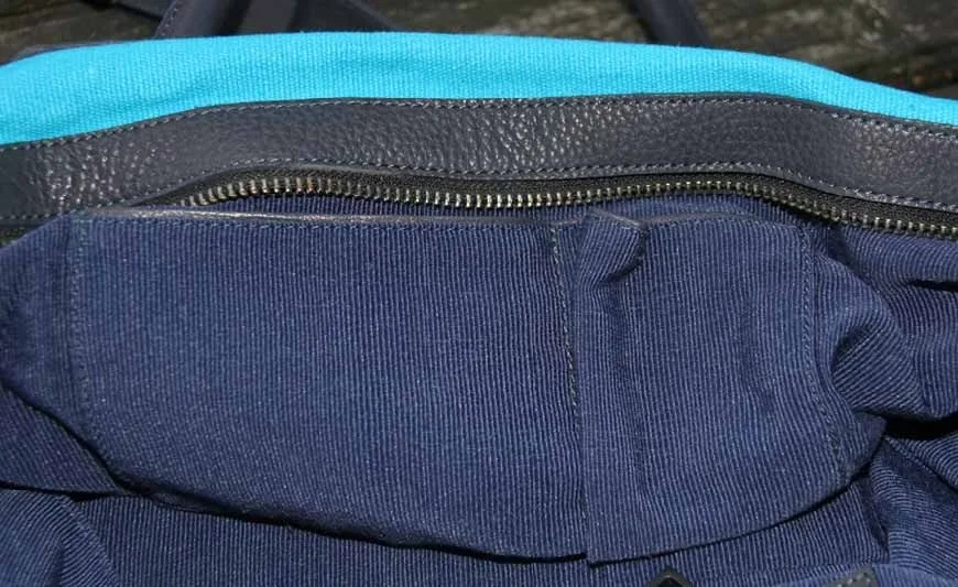 Reisetasche Mittel In Türkis/Blau 8 Reisetasche Mittel In Türkis/Blau – Bild 6