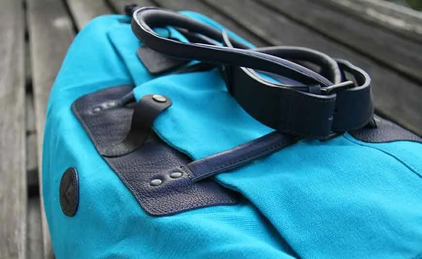 Reisetasche Mittel In Türkis/Blau 10 Reisetasche Mittel In Türkis/Blau – Bild 8