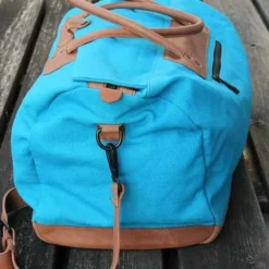 Reisetasche Mittel In Türkis/Hellbraun -Gepäck Discounter compressed compressed img p 1 2 9 3 1293