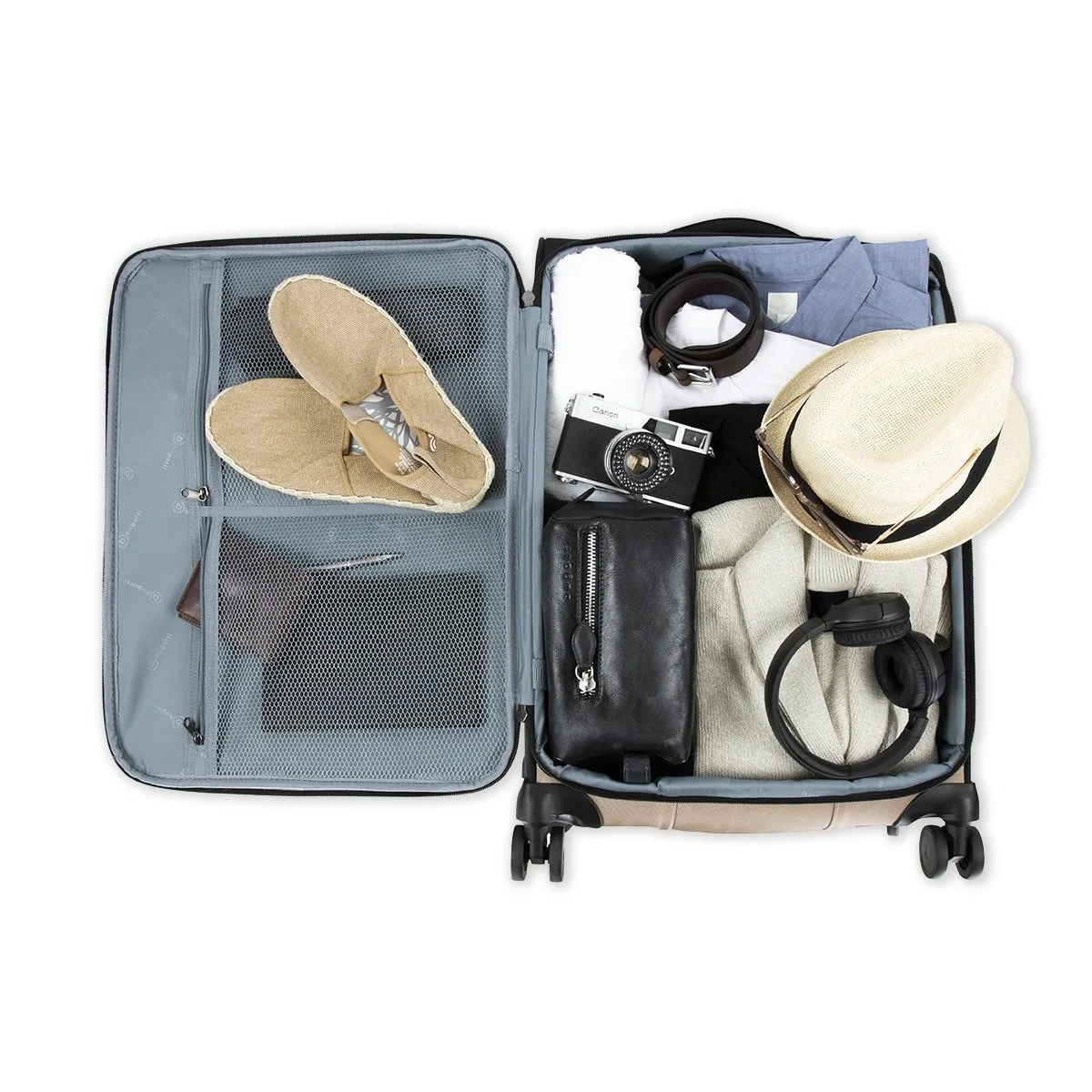 Bugatti Modo Businesstrolley M Schwarz/Cognac 8 Bugatti Modo Businesstrolley M Schwarz/Cognac – Bild 6