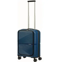 American Tourister Airconic Spinner Midnight Navy -Gepäck Discounter compressed frontside 24