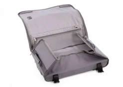 Voylux 2-Rollen Trolley 69 Cm Rot -Gepäck Discounter compressed grau 3 5