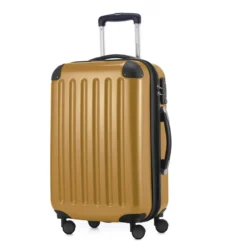 Alex - Handgepäck Hartschale Glänzend Mit TSA In Herbstgold