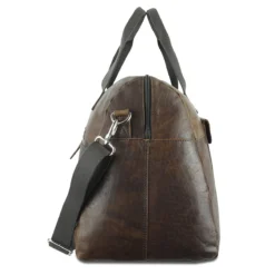 Don Paolo Reisetasche Braun -Gepäck Discounter compressed side55