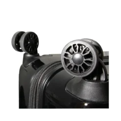 Spirit Brilliant 3tlg. Kofferset Black -Gepäck Discounter compressed trolley mit 4 rollen 57 5 67 5 77 5cm exp spirit brilliant 4