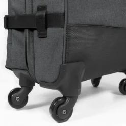 Eastpak Trans4 S Black Denim -Gepäck Discounter compressed wheels